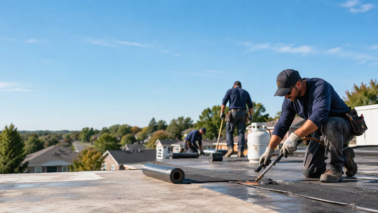 Flat Roof Leak Repair providers in Alma, IL